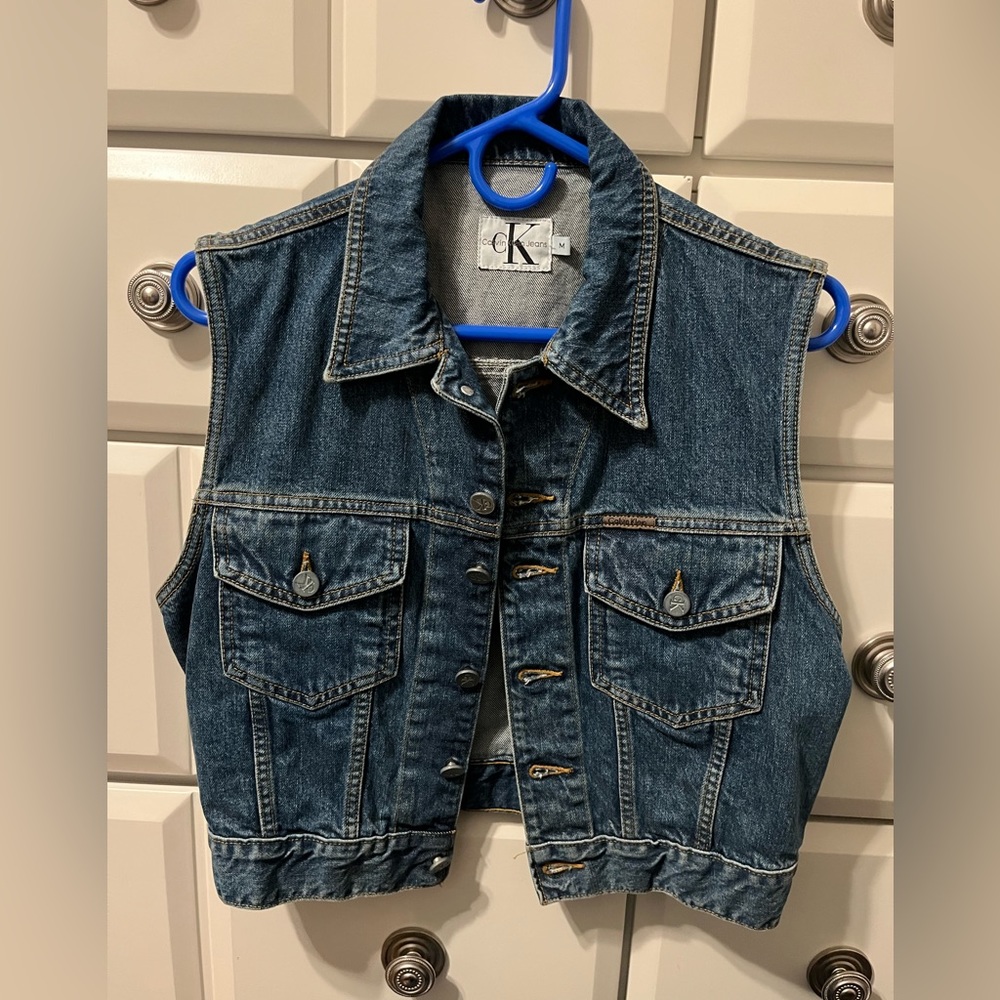 Calvin Klein Jean Vest 💙